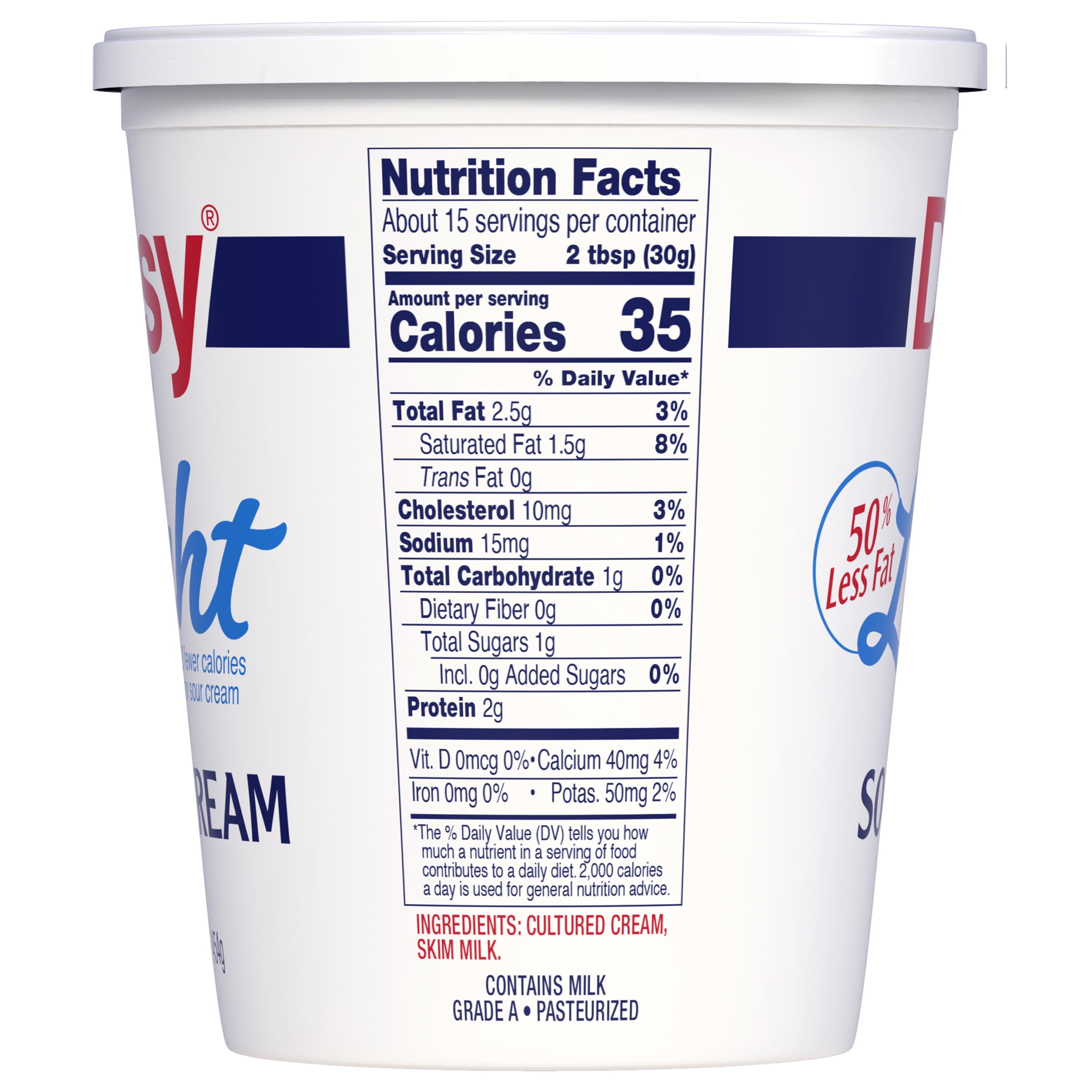 Sour Cream Nutrition Facts